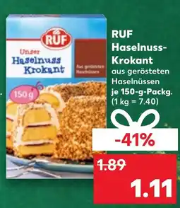 Kaufland DE RUF Haselnuss Krokant aanbieding