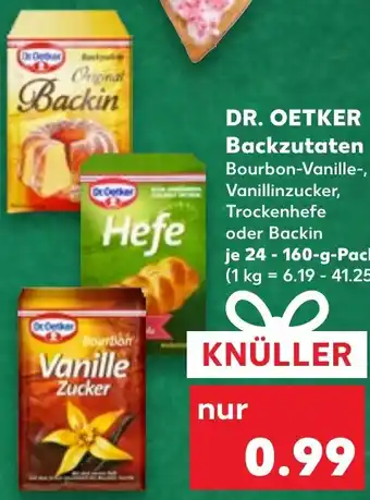 Kaufland DE Dr. Oetker Backzutaten aanbieding