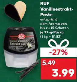 Kaufland DE RUF Vanilleextrakt Paste aanbieding