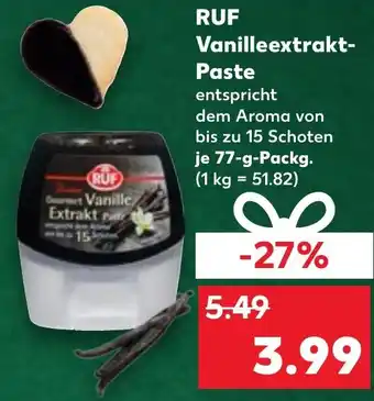 Kaufland DE RUF Vanilleextrakt Paste aanbieding