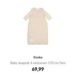 Babypark Koeka Baby slaapzak 4-seizoenen Faro aanbieding