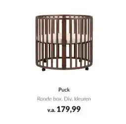 Babypark Puck Ronde box. aanbieding