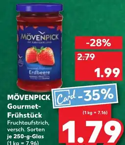 Kaufland DE Mövenpick Gourmet Frühstück aanbieding