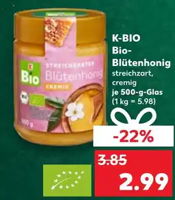 Kaufland DE K-BIO Bio Blütenhonig aanbieding