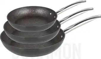 Bol.com Michelino Aluminium Pannenset - 20/24/28 CM ⌀ - Alle Warmtebronnen - Vaatwasserbestendig aanbieding