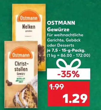Kaufland DE Ostmann Gewürz aanbieding