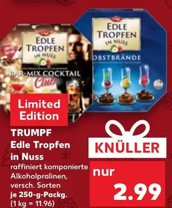 Kaufland DE TRUMPF Edle Tropfen in Nuss aanbieding