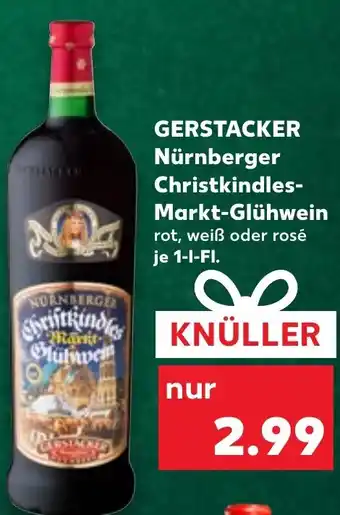Kaufland DE Gerstacker Nürnberger Christkindles Markt Glühwein aanbieding