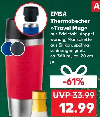Kaufland DE Emsa Thermobecher Travel Mug aanbieding