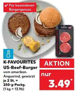 Kaufland DE K Favourites us beef burger aanbieding