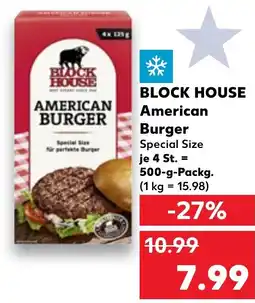 Kaufland DE Block house American Burger aanbieding