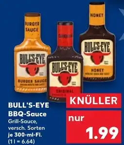 Kaufland DE Bull's Eye BBQ Sauce aanbieding