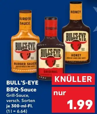 Kaufland DE Bull's Eye BBQ Sauce aanbieding