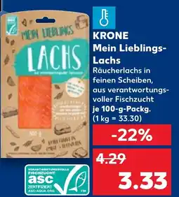 Kaufland DE Mein Lieblings Lachs aanbieding