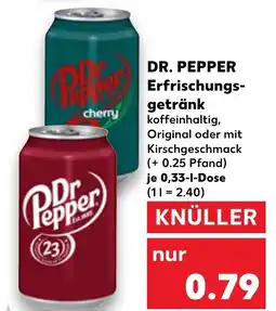 Kaufland DE Dr. Pepper Erfrischungs getränk aanbieding