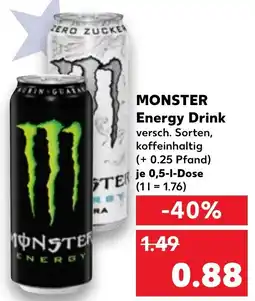 Kaufland DE Monster Energy Drink aanbieding