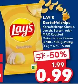 Kaufland DE Lay's Kartoffelchips aanbieding