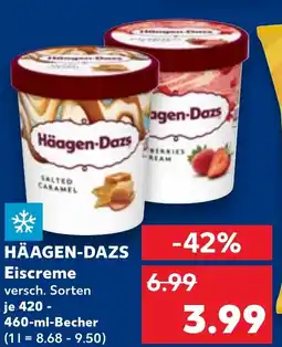 Kaufland DE Häagen-Dazs Eiscreme aanbieding