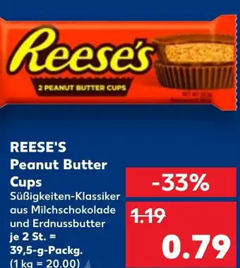 Kaufland DE Reese's Peanut Butter Cups aanbieding