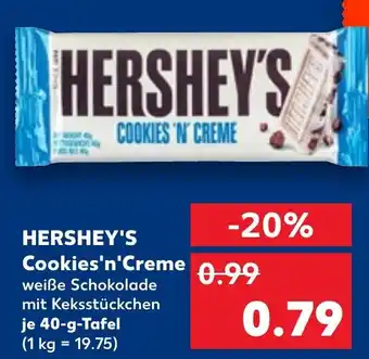 Kaufland DE Hershey's Cookies'n'Creme aanbieding
