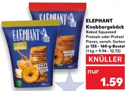 Kaufland DE ELEPHANT Knabbergebäck aanbieding