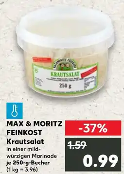 Kaufland DE Max & moritz feinkost Krautsalat aanbieding