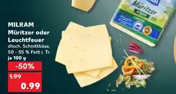Kaufland DE Milram Müritzer oder Leuchtfeuer aanbieding