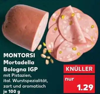 Kaufland DE Montorsi Mortadella Bologna IGP aanbieding