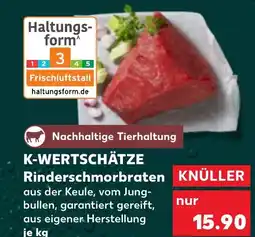 Kaufland DE K-Wertschätze Rinderschmorbraten aanbieding