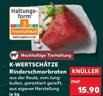Kaufland DE K-Wertschätze Rinderschmorbraten aanbieding