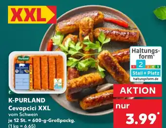 Kaufland DE K-PURLAND Cevapcici XXL aanbieding