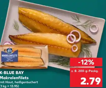 Kaufland DE K-BLUE BAY Makrelenfilets aanbieding