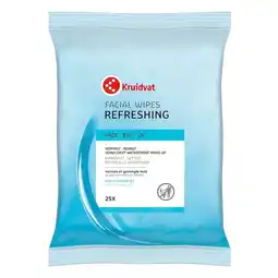Kruidvat Kruidvat Refreshing Gezichtsreinigingsdoekjes aanbieding