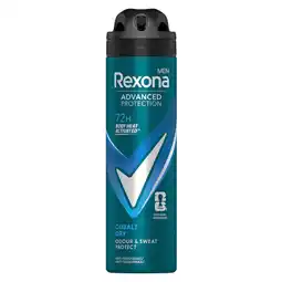 Kruidvat Rexona Men Advanced Protection Cobalt Dry Antitranspirant Spray aanbieding
