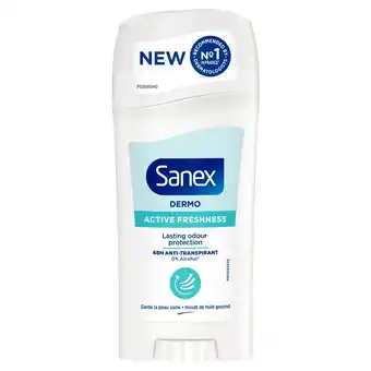 Kruidvat Sanex Dermo Active Freshness 48-Uur Anti-Transparant Deostick aanbieding