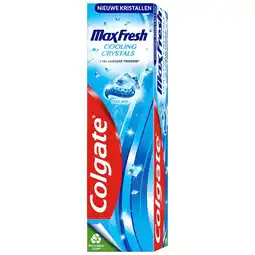Kruidvat Colgate Max Fresh Cooling Crystals Tandpasta aanbieding