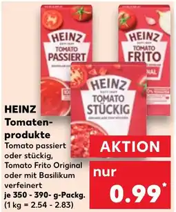 Kaufland DE HEINZ Tomato produkte aanbieding