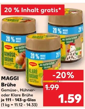 Kaufland DE Maggi Brühe aanbieding