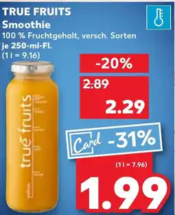 Kaufland DE True fruits Smoothie aanbieding