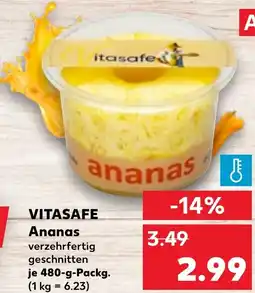 Kaufland DE Vitasafe Ananas aanbieding