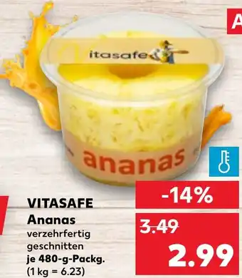 Kaufland DE Vitasafe Ananas aanbieding