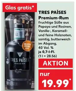 Kaufland DE TRES PAÍSES Premium-Rum aanbieding