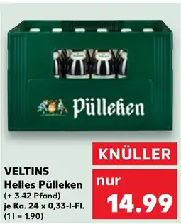 Kaufland DE VELTINS Helles Pülleken aanbieding