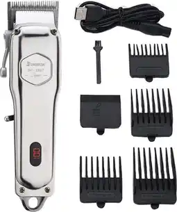 Bol.com Regentech Tondeuse Mannen - Hair Clipper - Haartrimmer - Digitaal - Draadloos aanbieding
