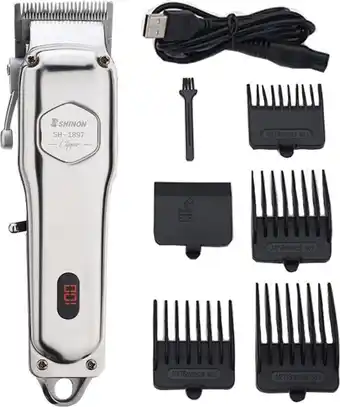 Bol.com Regentech Tondeuse Mannen - Hair Clipper - Haartrimmer - Digitaal - Draadloos aanbieding
