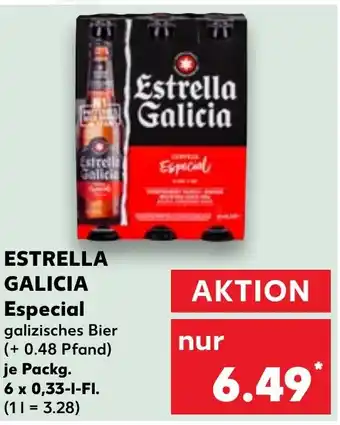 Kaufland DE Estrella Galicia Especial aanbieding