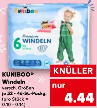 Kaufland DE Kuniboo Windeln aanbieding