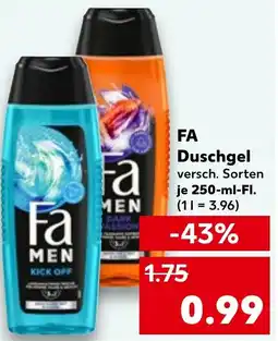Kaufland DE FA Duschgel aanbieding
