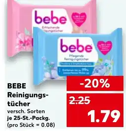 Kaufland DE Bebe Reinigungs tücher aanbieding