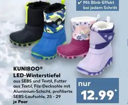 Kaufland DE Kuniboo led Winterstiefel aanbieding